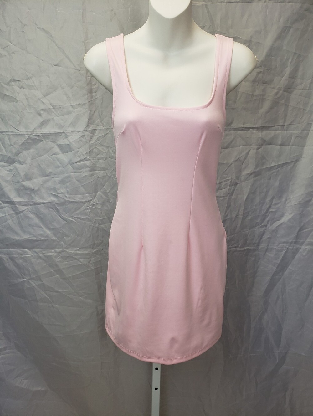Pull&Bear Pink Bodycon Mini Dress Size Medium NEW